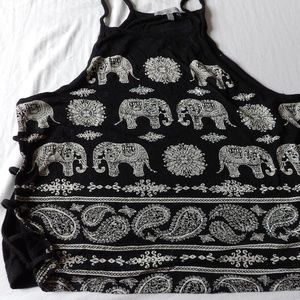 Jeweled Elephant Black triangle tank